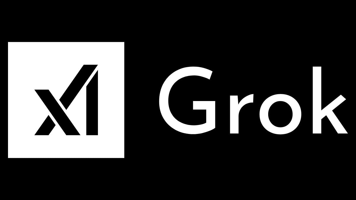 Het logo van Grok, de AI-chatbot van xAI.
