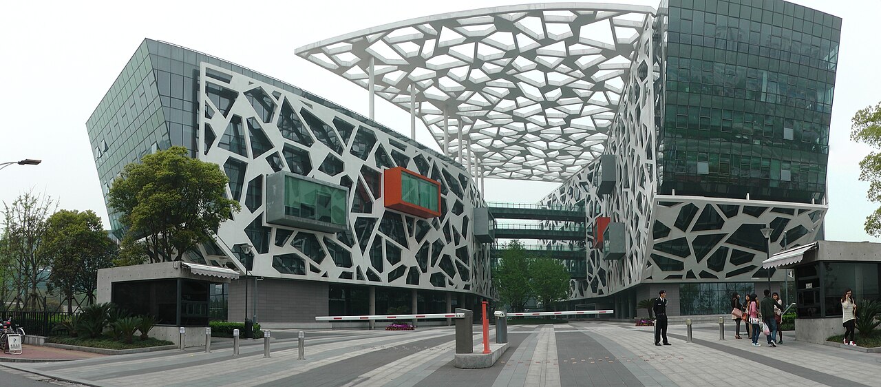 The Alibaba Group headquarters campus in Hangzhou, China, where the Qwen team develops its AI models