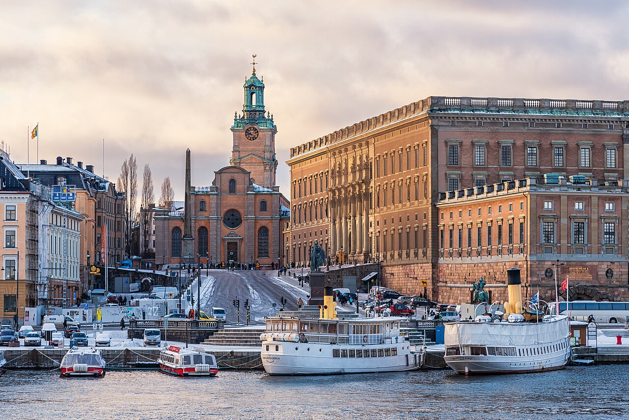 View of Stockholm's old town in Sweden, home to Lovable's headquarters.