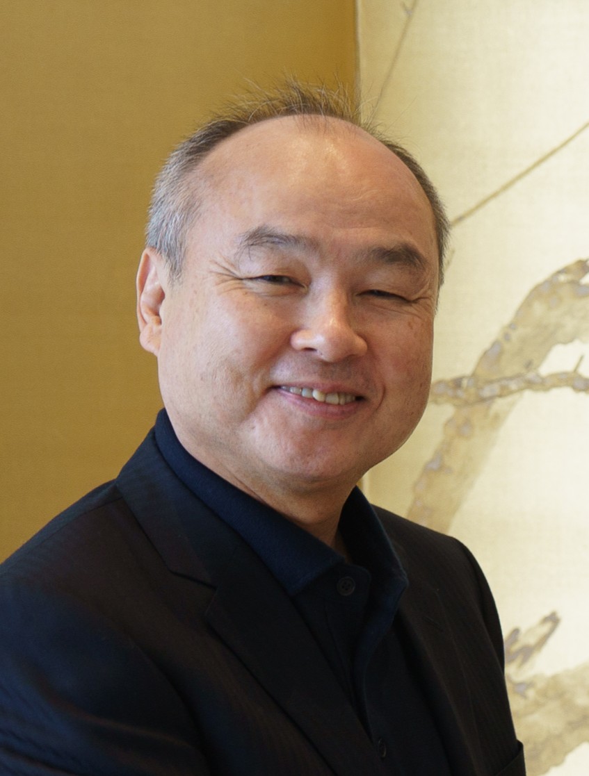 Masayoshi Son, chairman of SoftBank Group, photographed in May 2025 at the group's Tokyo headquarters