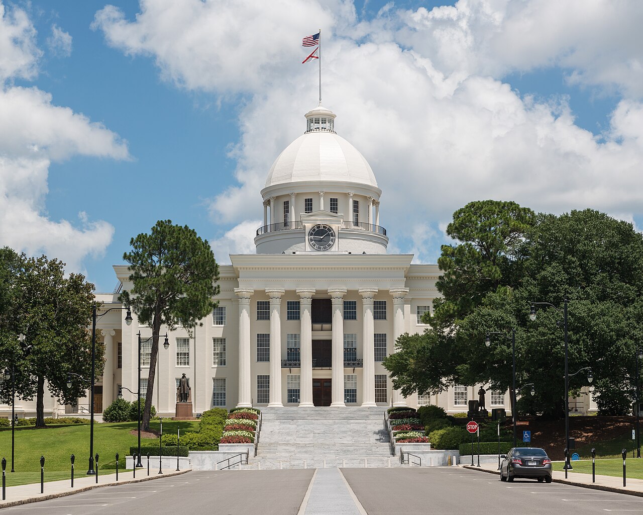 The Alabama State Capitol building in Montgomery