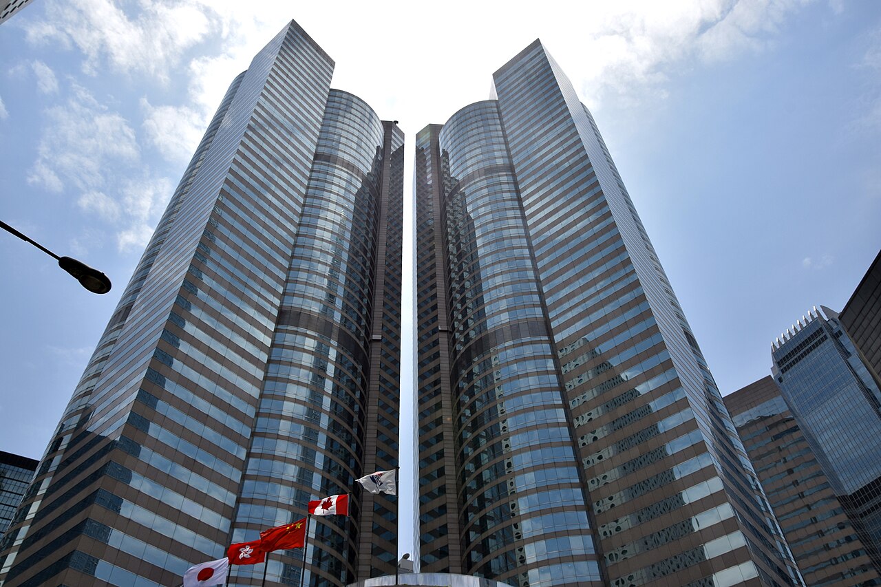 Exchange Square, the building complex in Hong Kong that houses the Hong Kong Stock Exchange
